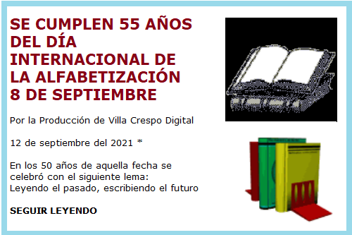 DIA DE LA ALFABETIZACION